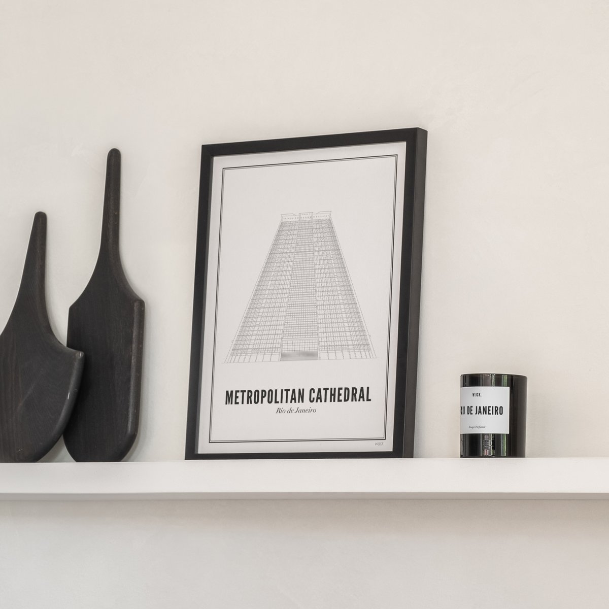Poster von Rio de Janeiro - Metropolitan Cathedral | WIJCK.